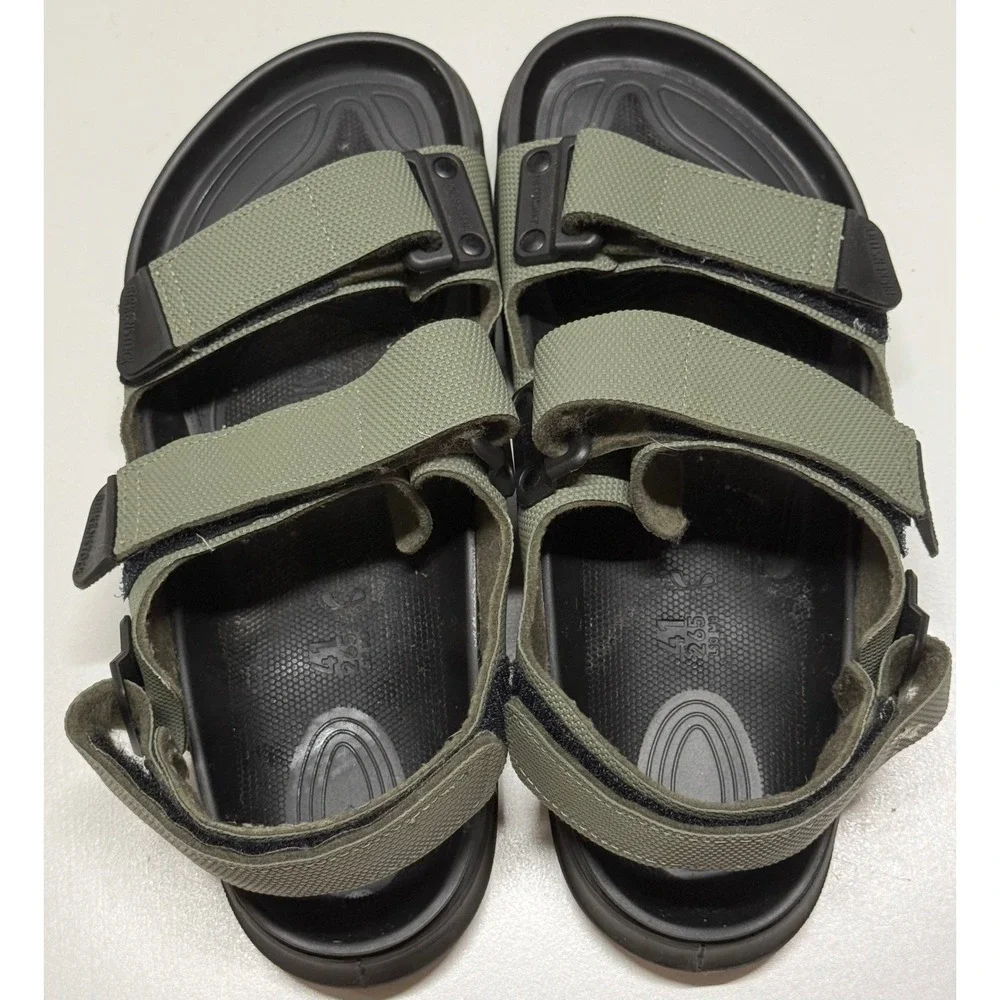 Birkenstock Tatacoa Khaki Green Black Mens Sandals 41 L10 M8 1013759